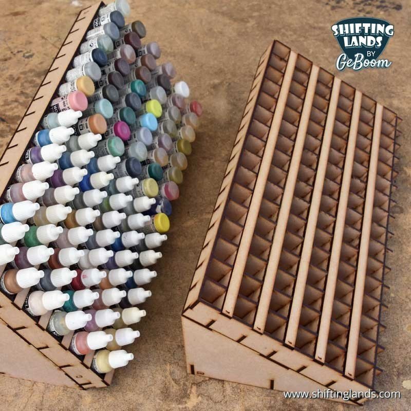 Monster Paint Rack (bottle dropper paints)