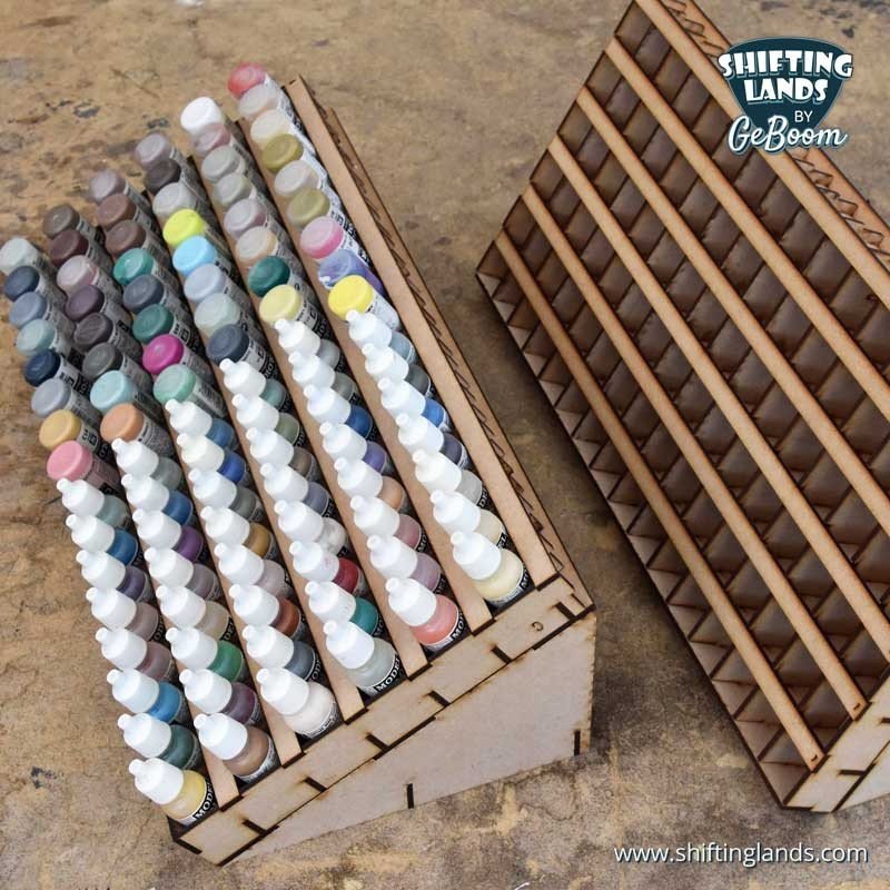 Monster Paint Rack (bottle dropper paints)