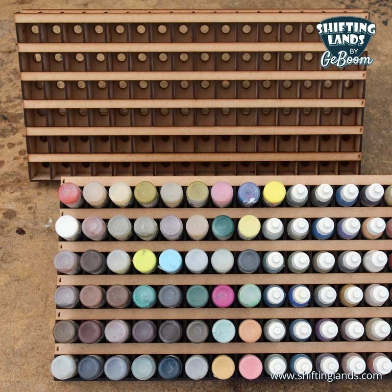 Monster Paint Rack (bottle dropper paints)