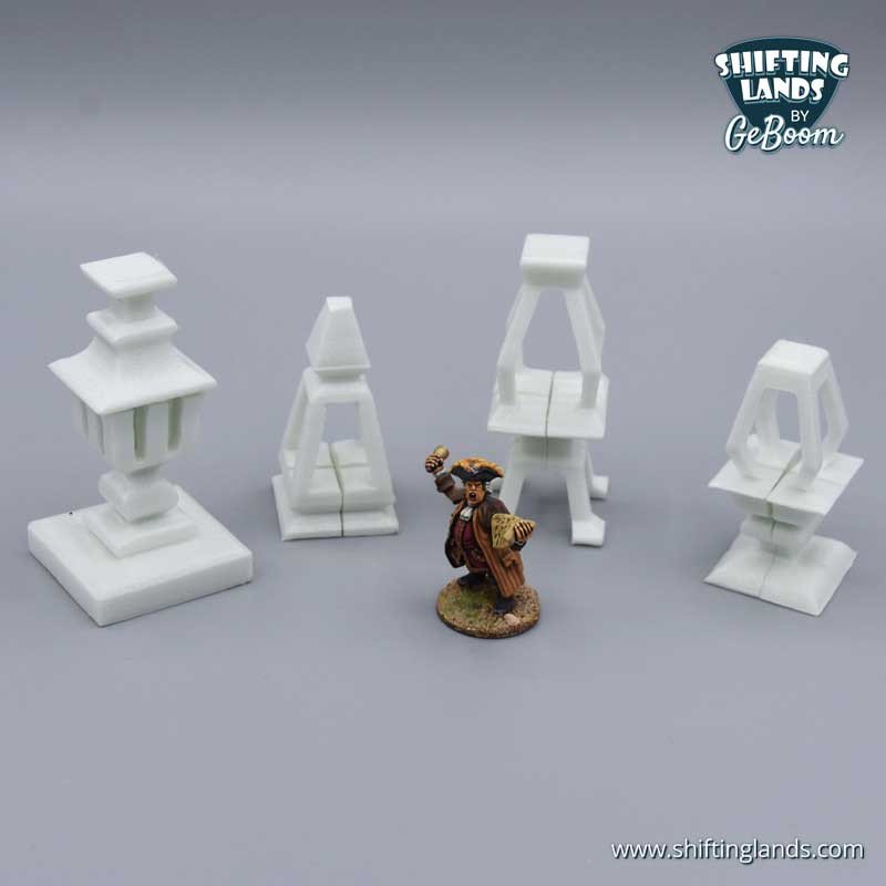 Lantern Template Set no. 5 to 8