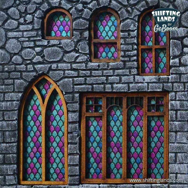 Stained Glass: Shields