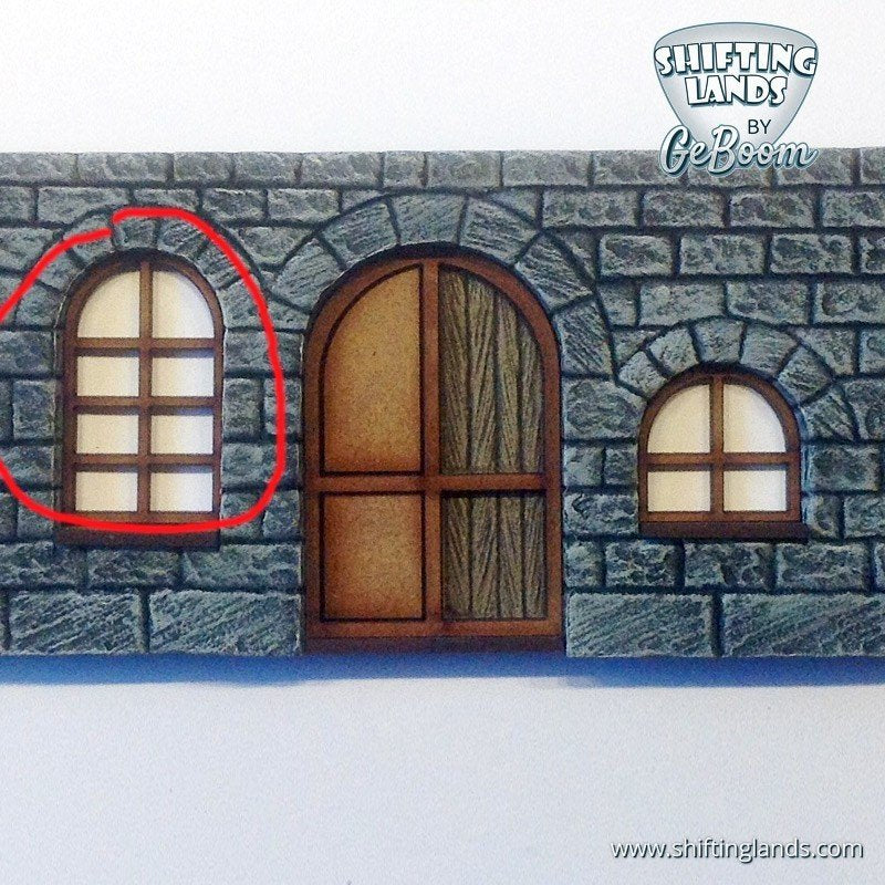 Classic Window Round top Small