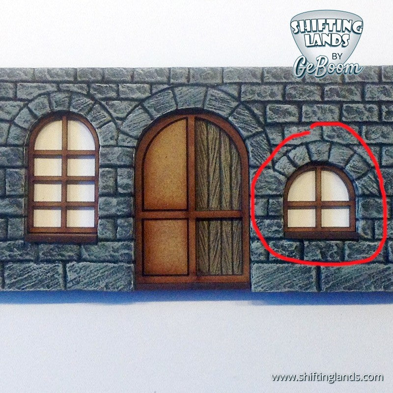 Window With Rounded Top Classic Window Round top Small – Shiftinglands USA